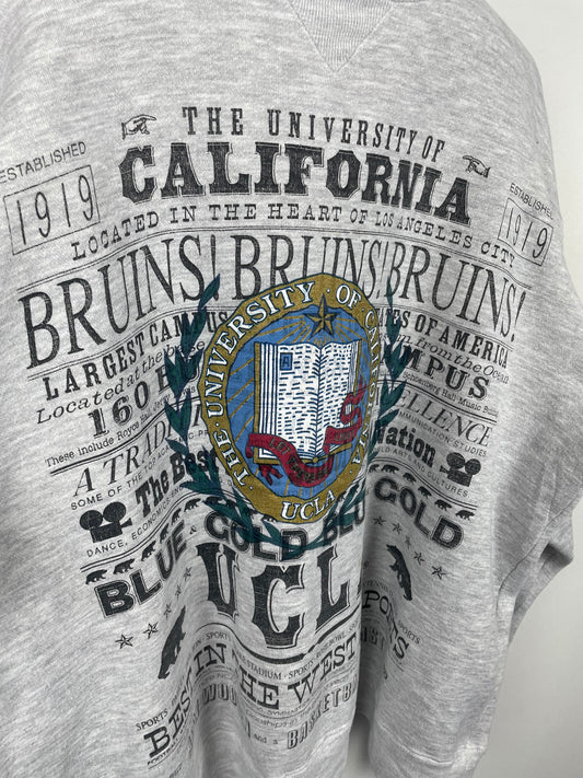 The University Of California UCLA, Galt Sand | Sweatshirt - L